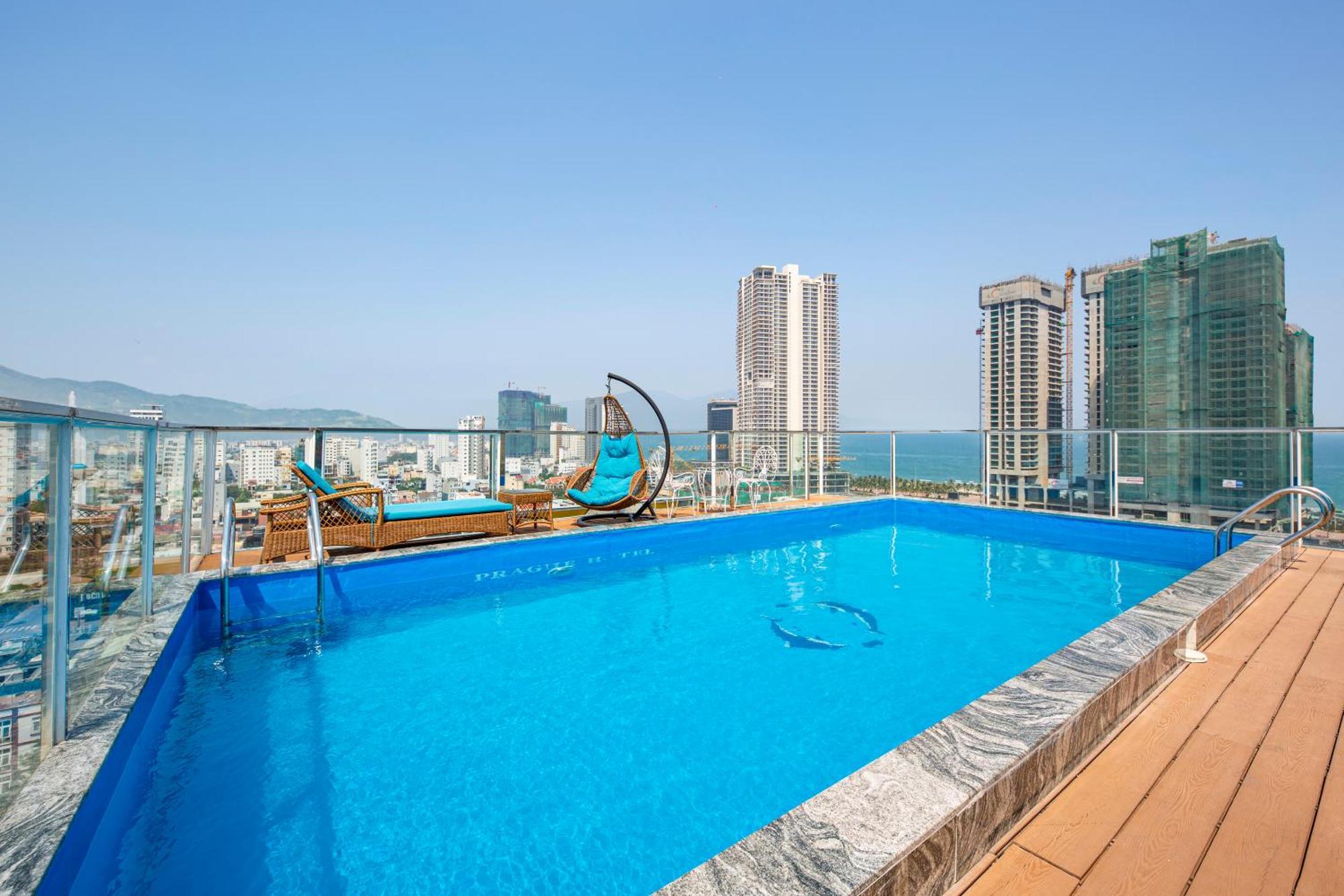 Prague Da Nang Beach Hotel Exterior foto